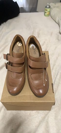 Eurosoft stacked heel shoe size 11