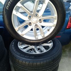 OEM 5x114.3 16" Wheels And Tires 