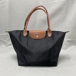 Longchamp Le Pliage Original Tote Bag size large Black