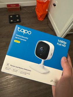 TP-Link Tapo C100 1080P Full HD Smart Wi-Fi Security Camera (w/ Box)