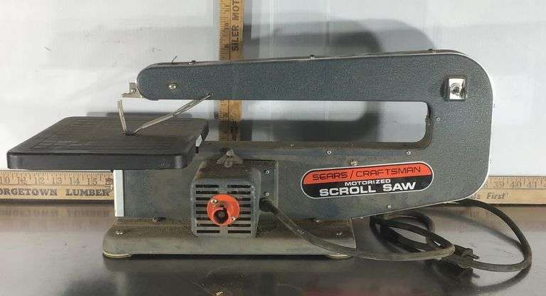 Motorized Craftsman Scroll Saw