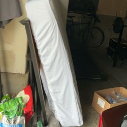 Hardly Used Queen Mattress And Bed frame