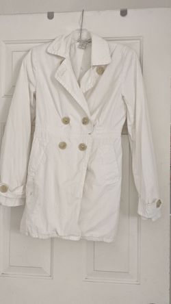 White double breasted jacket