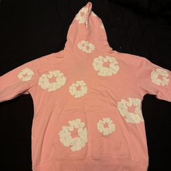 Denim Tears Hoodie Pink 