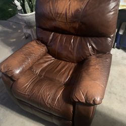 Recliner Leather Sofa