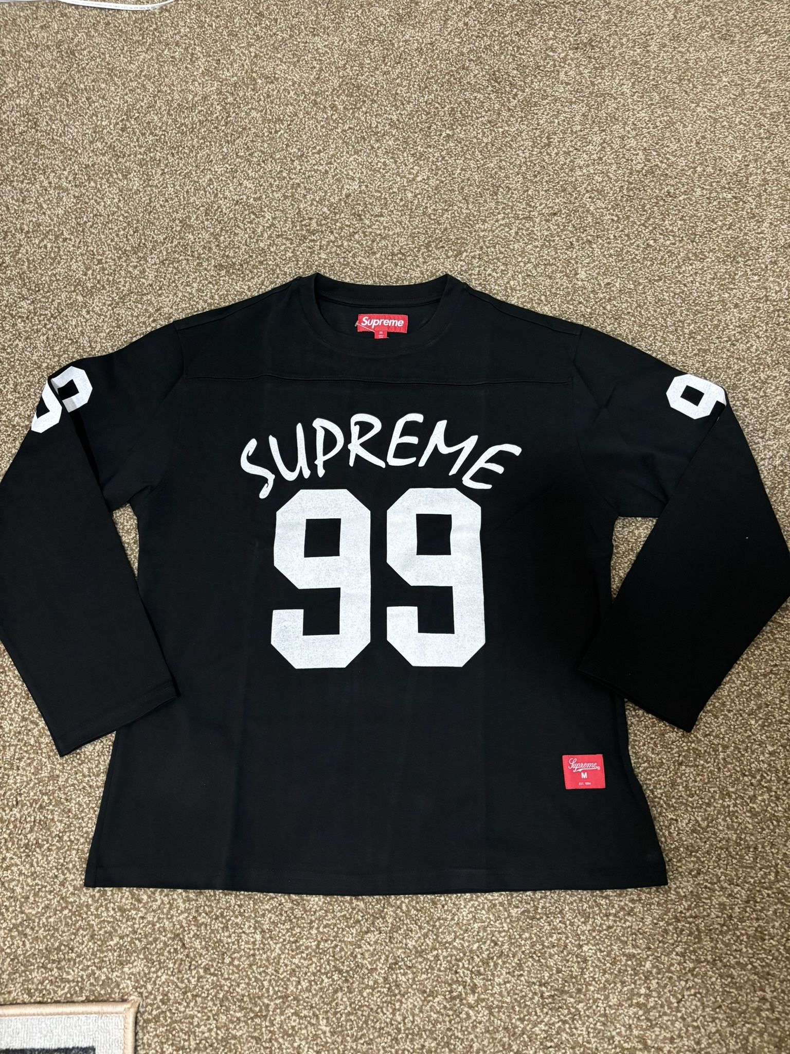 Supreme Jersey Black - Sizes M & L