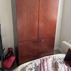 Dresser / Cabinet Cherry Wood $30
