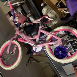 Girls 16invh Disney princess Bike