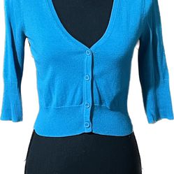 Blue Alloy Brand Cardigan, Size S