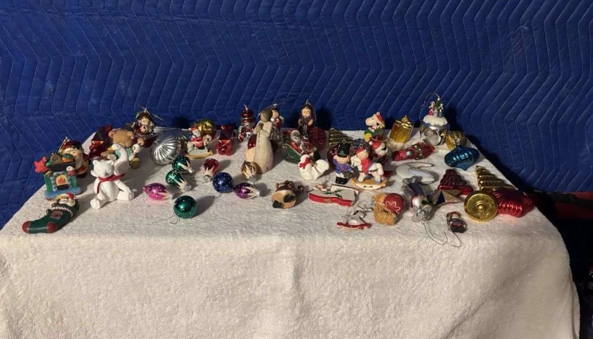 Vintage Christmas Tree Ornaments