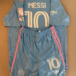 Messi Inter Miami Jersey Kids Set