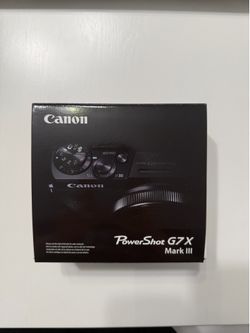 Canon PowerShot G7X Mark III