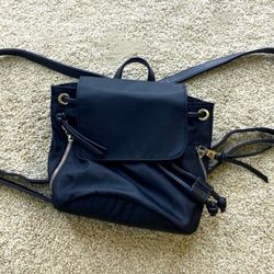 Steve Madden Black Mini Backpack