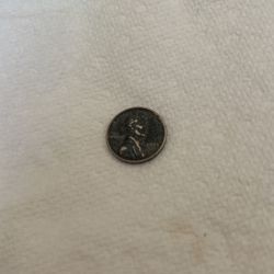 A Rare 1943 Steel Head Wheat Penny 