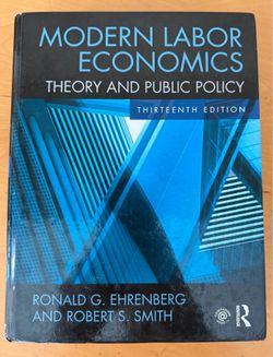 Modern Labor & Economics Textbook 13th edition