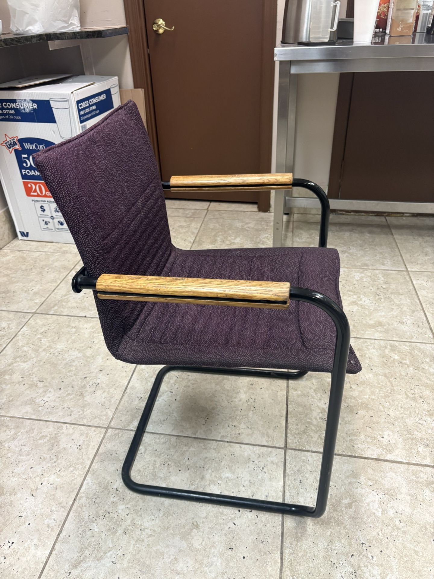 Purple Restaurant/Office Chairs