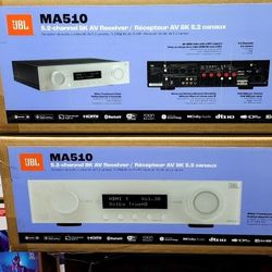 🔥JBL MA510 🔥$280 Firm On Price 🔥5.2 canales, 8K AV, Bluetooth, Wi-Fi, Apple AirPlay, Spotify