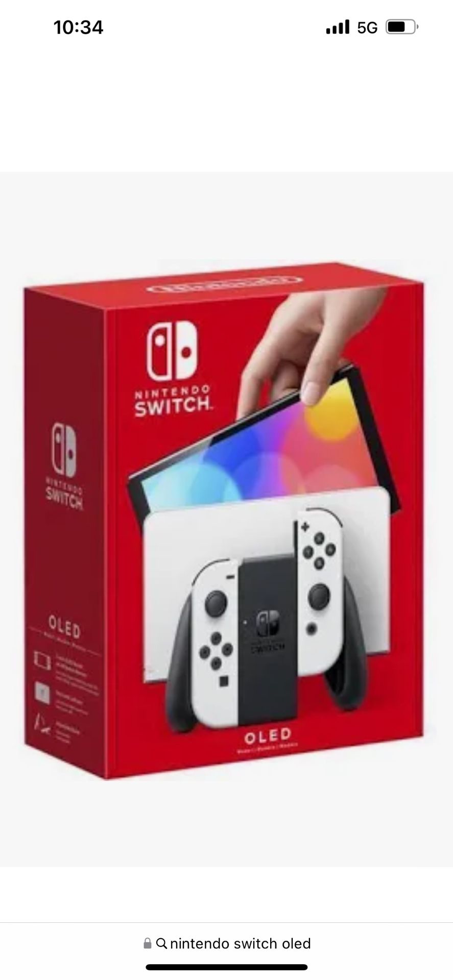 Nintendo Switch Oled