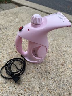 Pink Handheld Garment Steamer