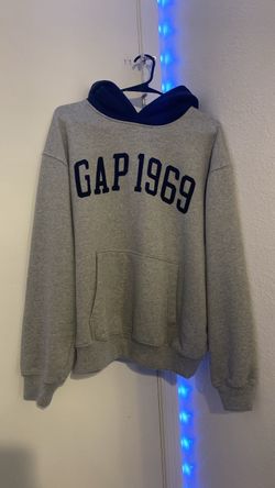 Gap Heavyweight 1969 Logo Colorblock Hoodie (Size S)