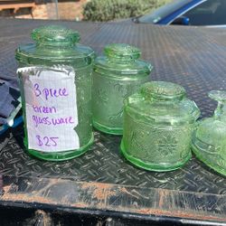 Green Glassware 