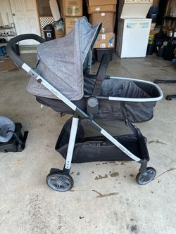 Evenflo Infant Stroller with Bassinet and Car Seat with Base