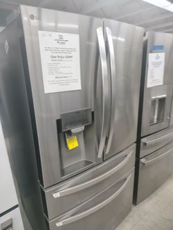 $2099 4 door french door refrigerator with smart cooling
