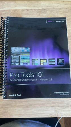 Pro tools 101 110 books (used)