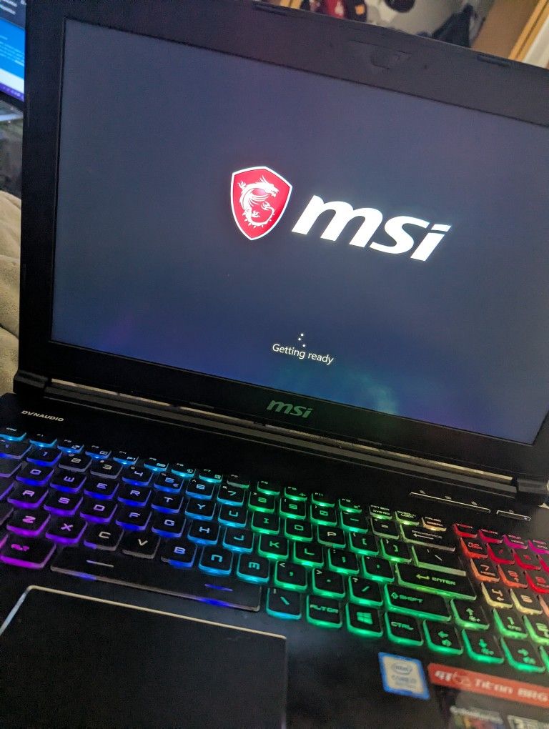 MSI gaming laptop