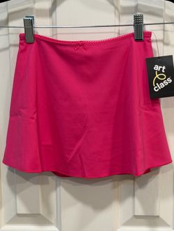 Art Class Girls' Hot Pink Soft Stretchy Skort Size XS (4/5) NWT