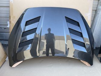 New 2015 2016 2017 2018 Ford Focus 2DR 4DR AMS Style Carbon Fiber Vented Hood (Special Order Only)