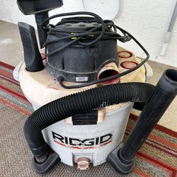 16 Gallon Ridgid Wet/Dry Vacuum 