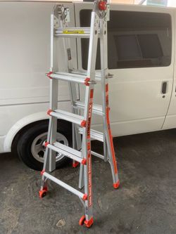 Little Giant Extendable Folding ladder