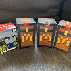 Minecraft Movie McDonald’s Happy Meal Toys