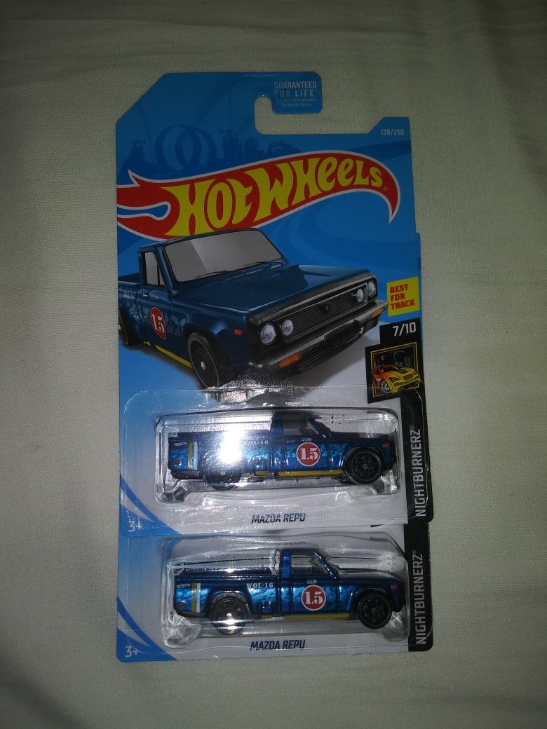 Hot Wheels 2019 Mazda Repu. Lot of 2