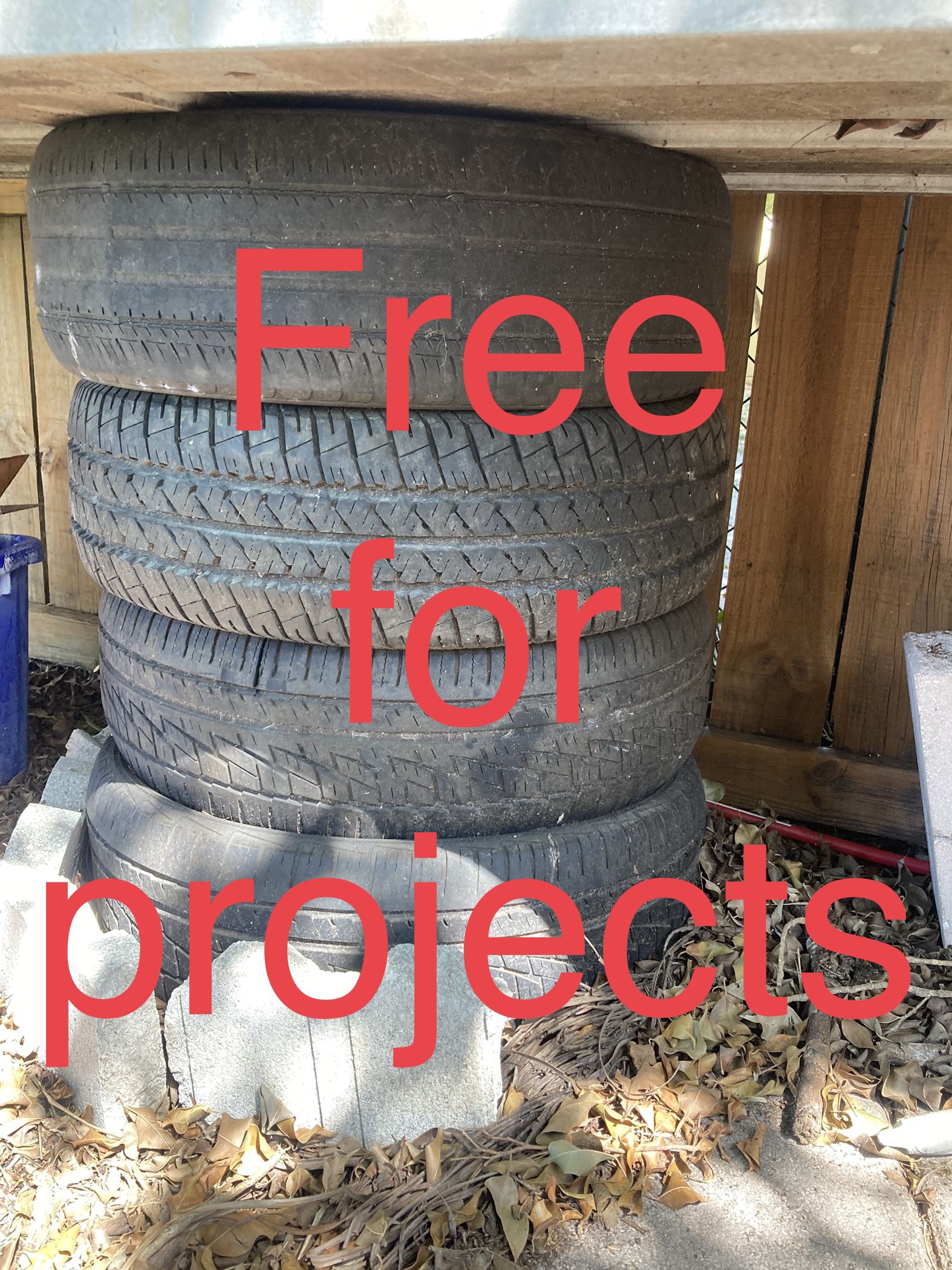 Free Tires. 4 Projects