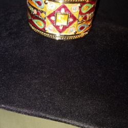 Bracelet And, Brooch Both 