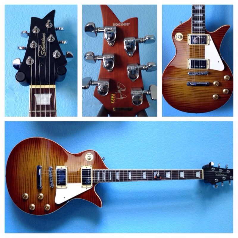 PSM-2 Paul Stanley Silvertone Guitar