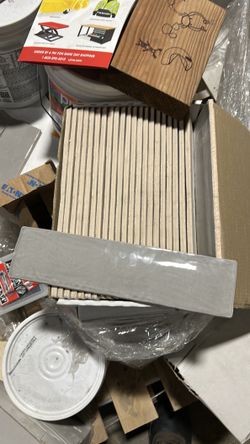 Tile + Grout + Adhesive (AcrylPro) - Leftover from Job - Bulk Deal