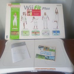 Nintendo Wii Fit Plus Balance Board & Game