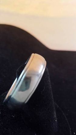 Wedding band, Titanium mens or women
