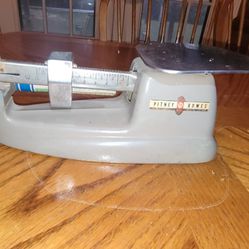 Pitney Bowes 1960's Postage Scale Mechanical Balance Beam 16 oz.  Vintage  T1266