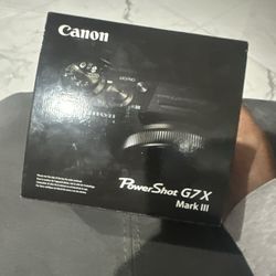 📸 Canon PowerShot G7 X Mark III