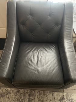 Leather Single Couch