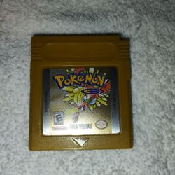 Pokemon Gold Edition Video Game Boy Nintendo Gameboy 