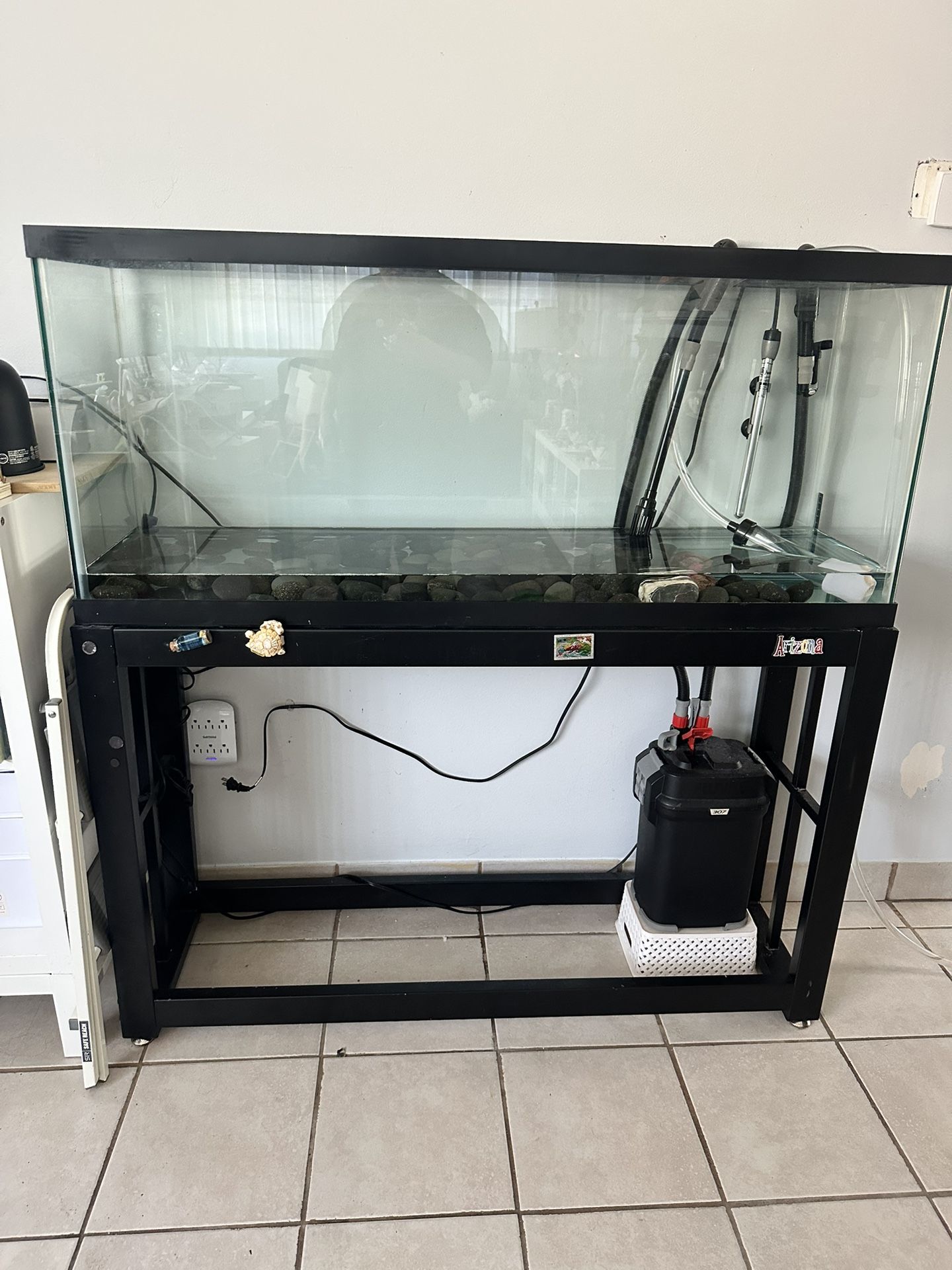 Tall 55 Gallon Tank With Stand