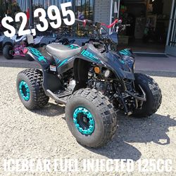 Icebear grz125cc fuel injected quad