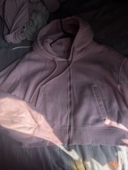 Pink hoodie