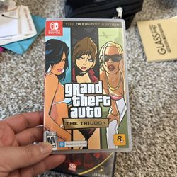 NEW Nintendo Switch Grand Theft Auto: The Trilogy GTA video game