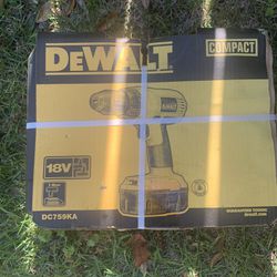 Dewalt Drill With Spare Batteries